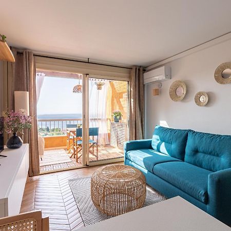 Vue Mer Et Jardin Théoule-sur-Mer Extérieur photo